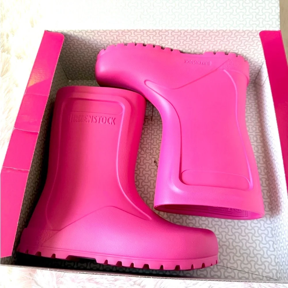 Birkenstock Kids Bright Pink Rain Boots